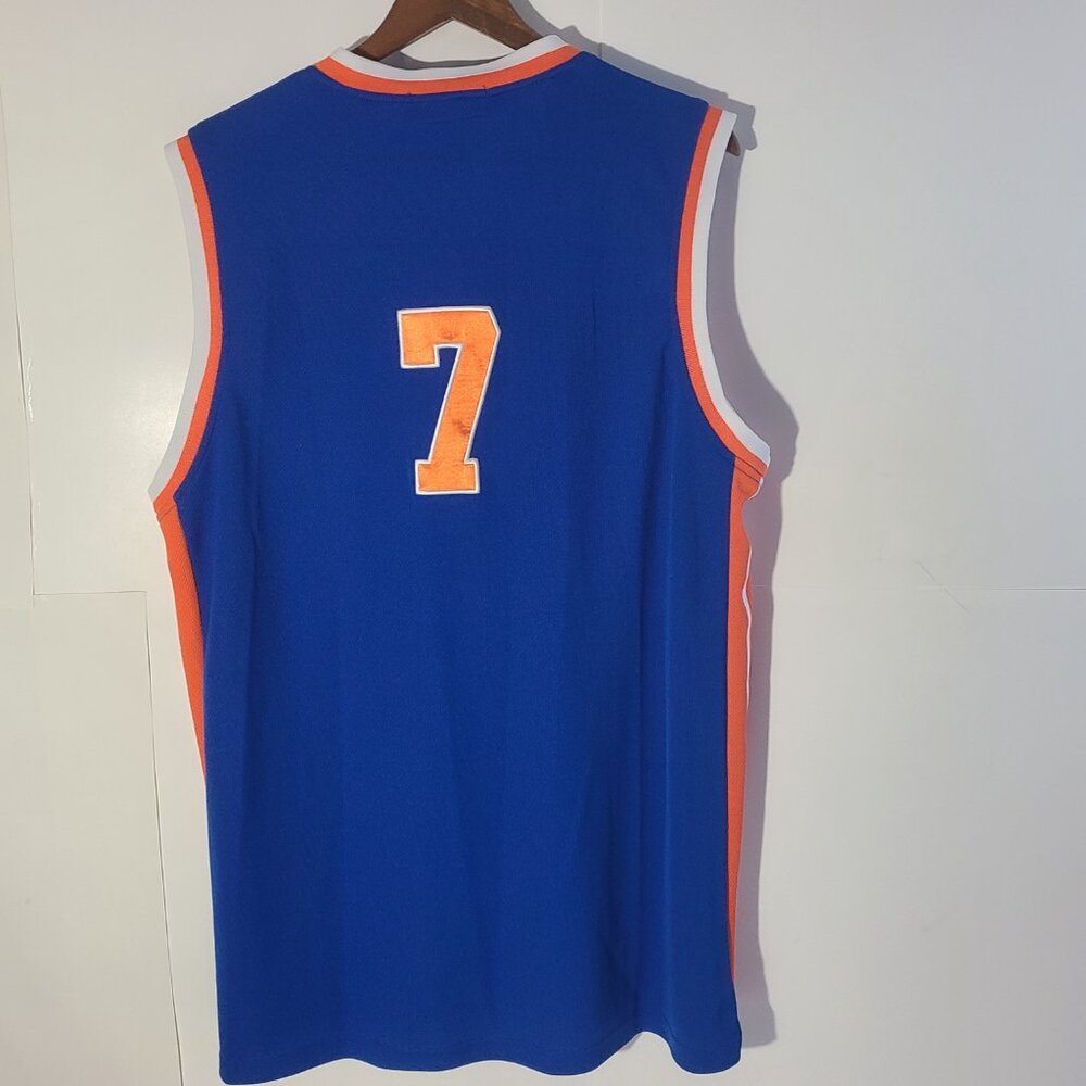 Carmelo Anthony New York Knicks NBA EB Sports XL Blue/Orange Jersey - Picture 6 of 6